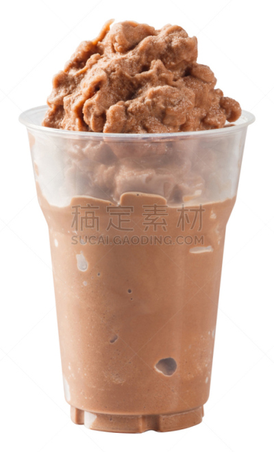 牛奶,沙冰,热可可,垂直画幅,冰淇淋,褐色,无人,奶昔,果汁,夏天