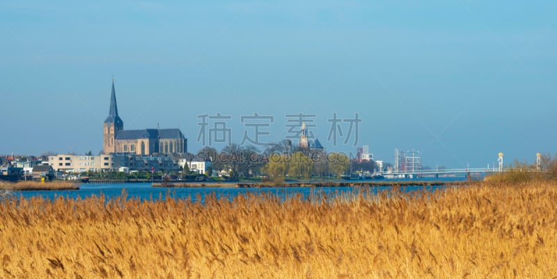 过去,河流,城市,城市天际线,平衡折角灯,景观设计,人类居住地,城门,植物,哥特式风格