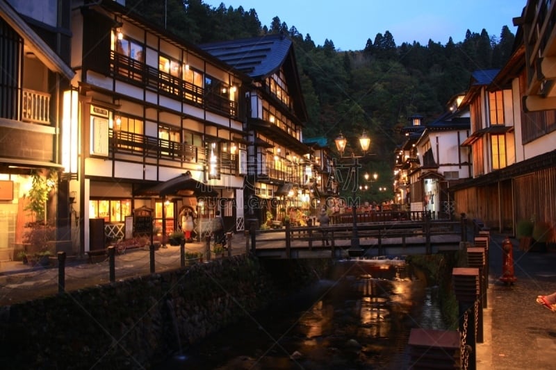 古典式,山形县,温泉,日本,酒店