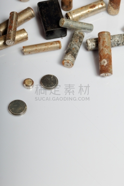 环境保护,电池,循环利用,古老的,地球日,白色背景,活力,农业,有毒废物,环境