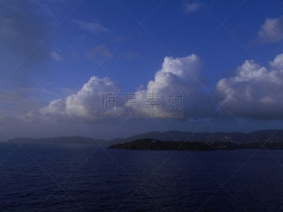 天空,岛,海洋,蓝色,云,加勒比海地区,水,风,休闲活动,圣汤姆斯