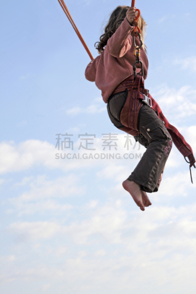 星星,平衡,垂直画幅,低视角,天空,人,人群,弹性,女孩,休闲追求