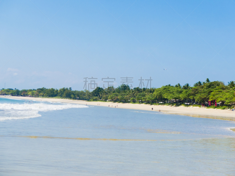 印度尼西亚,巴厘岛,金巴兰海滩,沙子,海滩,彩色背景,热带气候,无人迹,色彩鲜艳,库塔