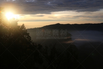早晨,日光,婆罗摩火山,滕格尔火山,bromo-tengger-semeru national park,东爪哇,自然,美,水平画幅,无人