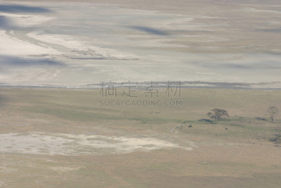 恩格罗恩格罗保护区,非洲,坦桑尼亚,天空,泥土,旅行者,野外动物,干的,湖,草
