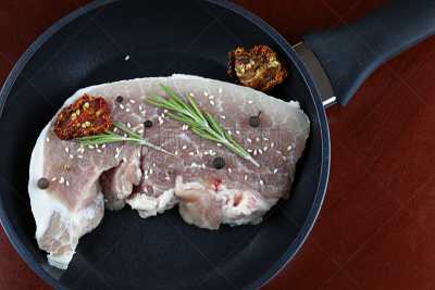 牛排,煎锅,灵魂媒介,鹿肉,肉眼牛排,石膏,腰肉,肋骨,格子烤肉,水平画幅