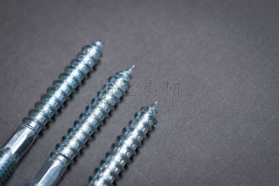 金属,螺丝,平视角,银色,黑色,中空壁虎,工具箱,个人随身用品,水平画幅,家庭生活