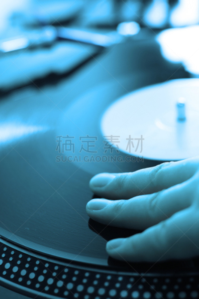 迪斯科,打碟,聚会的音乐主持人,电台主持人,dj俱乐部,舞曲,垂直画幅,进行中,噪声,工作室