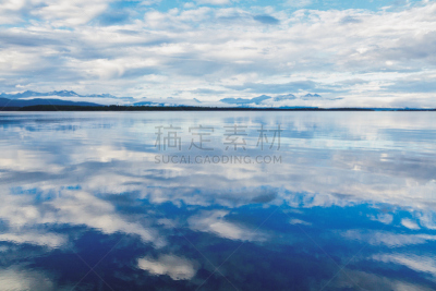早晨,挪威,莫尔德,水面,水,天空,美,水平画幅,无人,海岸地形