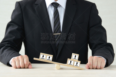 男商人,女人,男人,平衡,在之间,青年人,逆境,青年男人,儿童,商务
