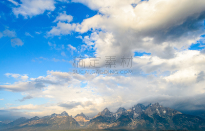 大提顿国家公园,大提顿,杰克逊霍尔,提顿山脉,温带雨林,国家森林公园,怀俄明,纪念碑,公园,洛矶山脉