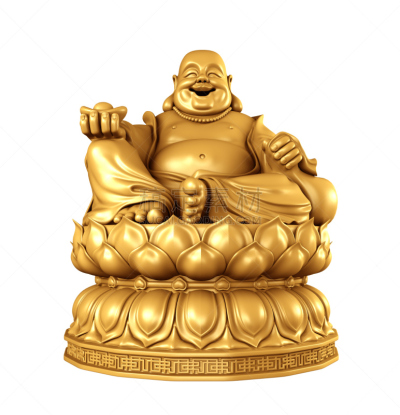 弥勒佛,佛,底座,背景分离,禅宗,雕塑,幸福,智慧,符号