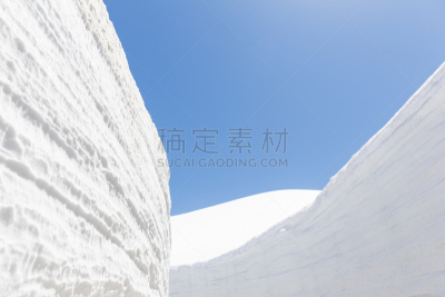 富山,雪,日本,围墙,室堂,黑部市,天空,里山,水平画幅,无人
