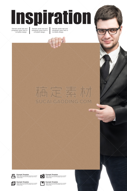 男商人,空白符号,垂直画幅,办公室,留白,褐色,面无表情,美人,套装,白人