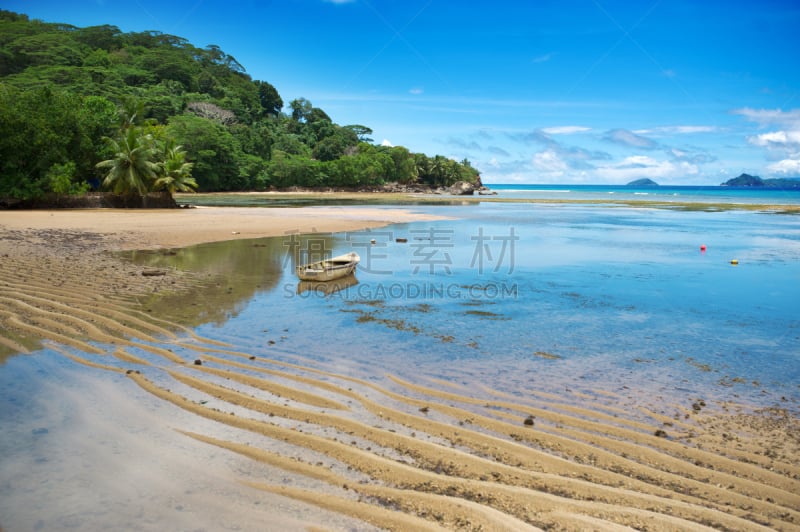 海滩,热带气候,背景,鸡尾酒,平衡折角灯,天空,度假胜地,草原,水平画幅,无人