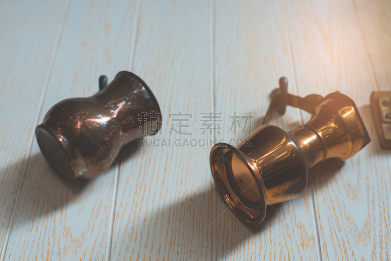 烹调用具,图像特效,褐色,水平画幅,古老的,制造机器,撇水鸟,泰国,容器,成品