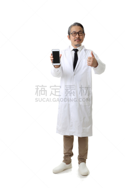 医生,灰发,亚洲人种,中国人,日本人,成年的,仅成年人,老年人,人体,手指