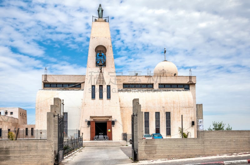 拿撒勒,franciscan church of the annunciation,外立面,水平画幅,建筑,无人,2015年,户外,以色列