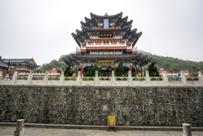 建筑,太阳穴,天门山,唐朝,张家界,湖南省,神殿,灵性,国家公园,水平画幅
