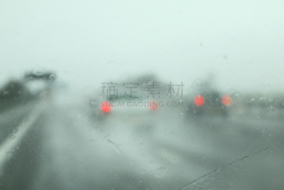 m6号高速公路,雨,挡风玻璃,前灯,尾灯,水平画幅,抽象,交通,公路,英格兰