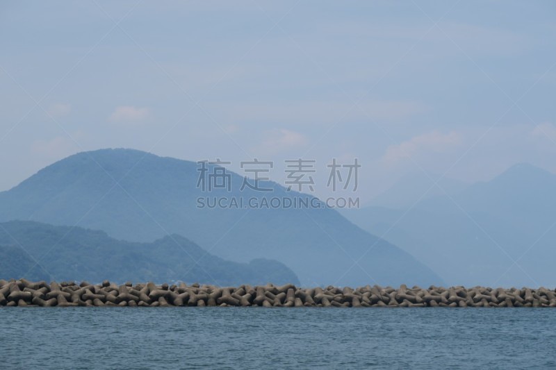 风景,别府,海湾,自然美,海岸线,水湾,夏天,户外,天空,城市