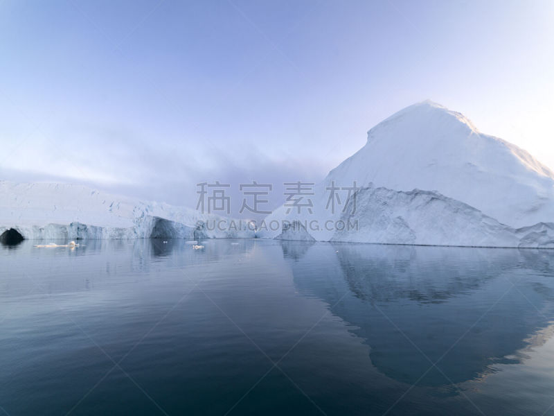 北冰洋,冰山,北极,格陵兰,天空,风,气候,雪,北美,戏剧性的景观