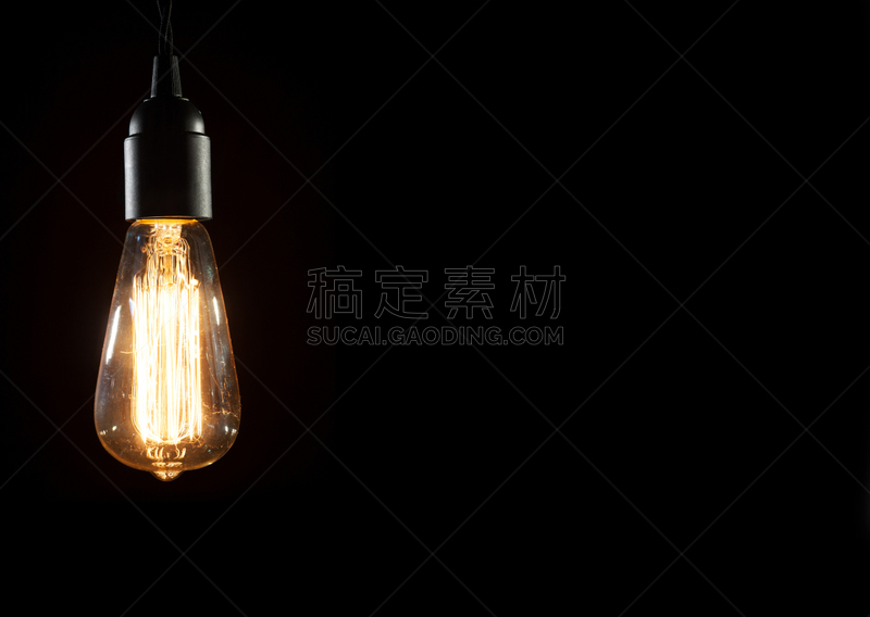 复古灯泡,灵感,水平画幅,能源,无人,符号,古老的,电灯泡,古典式,玻璃