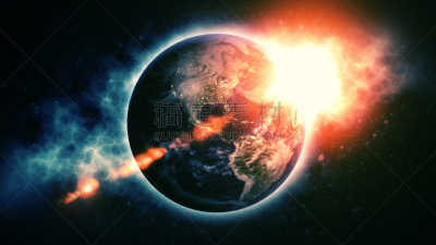 地球形,太空视角,都市风光,天空,星系,艺术,水平画幅,云,夜晚,无人