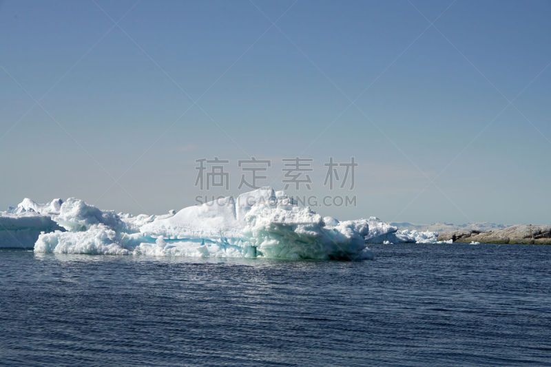 北冰洋,冰山,北极,格陵兰,天空,风,气候,雪,北美,戏剧性的景观