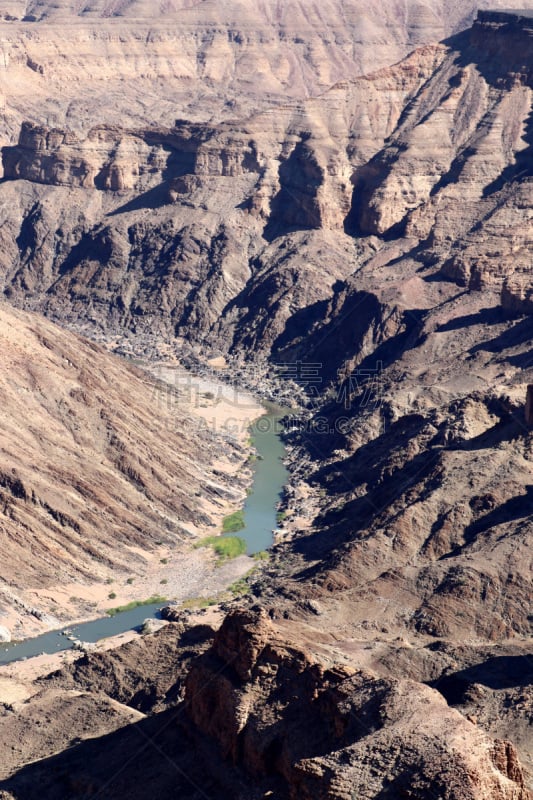 非洲,看风景,纳米比亚,鱼河峡谷,国际著名景点,自然美,沙漠,河流,石头,岩石