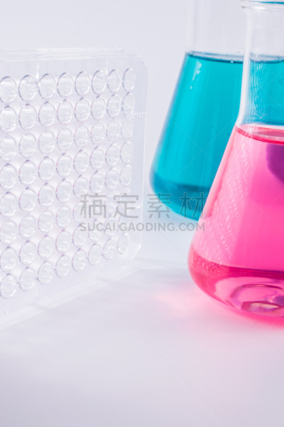 科学,烧杯,门诊部,背景聚焦,井,液体,盘子,垂直画幅,科学实验