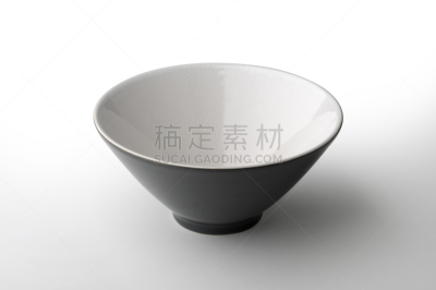 碗,黑色,日式茶杯,厨房用品商店,陶瓷工艺品,剪贴路径,空的,一个物体,背景分离,简单