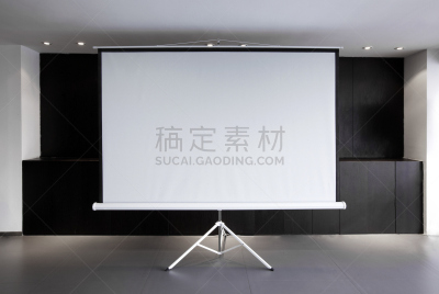投影设备,办公室,画布,空白的,投影屏幕,放映幻灯片,帆布,会议中心,画架,三脚架