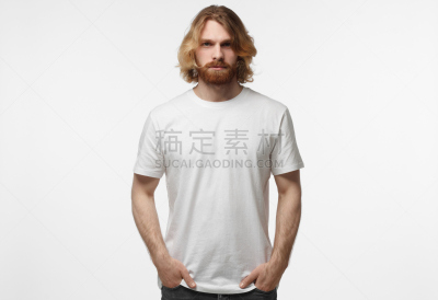 t恤,男性,男人,青年人,留白,白色,文字,欧洲,分离着色,站