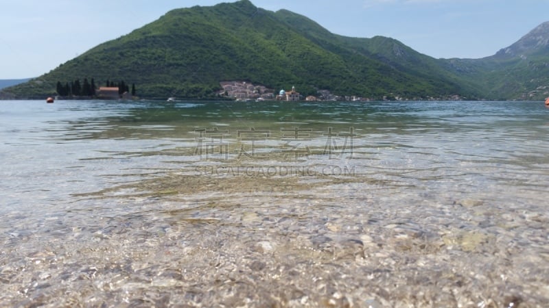 海滩,海湾,船,自然美,海岸线,泻湖,岩石,水湾,夏天,户外