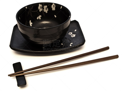 餐具,东方人,空碗,水平画幅,无人,空板,陶瓷制品,盘子,空的,彩色图片