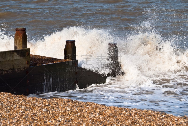 破浪堤,海洋,水平画幅,肯特,肯特岛,木制,无人,自然神力,whitstable,户外