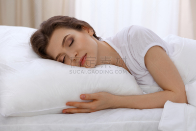 床,青年女人,舒服,周末活动,早晨,职业,白昼,时间,睡觉,躺