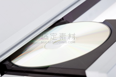 dvd机,disk,水平画幅,银色,无人,特写,蓝光光盘,影棚拍摄,现代,开着的
