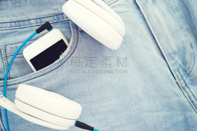 音乐,入耳式耳机,收音机,有线的,播客,耳麦,口袋,电缆,新的,水平画幅