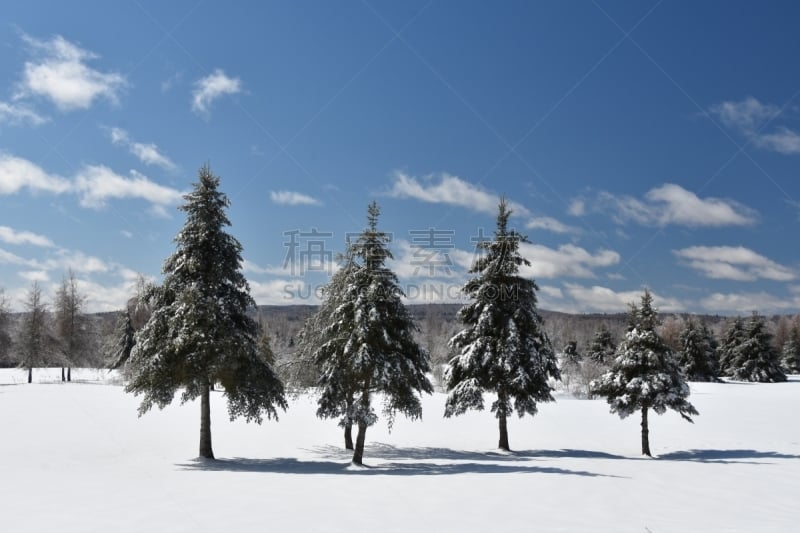 Printemps 2019, Québec, Canada dans la région de Lanaudière