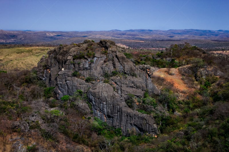 山,巴西,高原,国内著名景点,自然保护区,地形,灌木,草,树