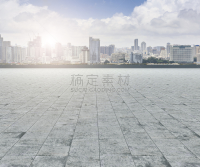 城市天际线,路,空中走廊,道路危险标志,人行横道,交通箭头标志,立交桥,斑马,多车道公路,砖地