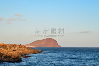 海滩,熔岩,海岸线,干的,水,天空,兰萨罗特岛,水平画幅,沙子,无人