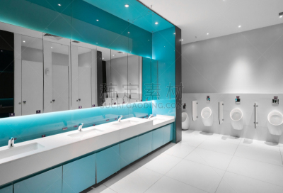 Gents，Deluxe bathroom in the mall
