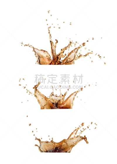 咖啡,垂直画幅,褐色,可乐,寒冷,无人,乌克兰,白色背景,果汁,背景分离