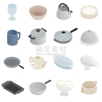 符号,三维图形,高雅,酥皮糕点,锅,厨房用品商店,自助餐,绘画插图,蛋糕,组物体