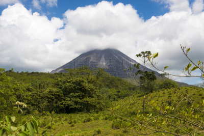 阿雷纳火山,哥斯达黎加,风景,拉福尔图那,自然,旅游目的地,水平画幅,地形,度假