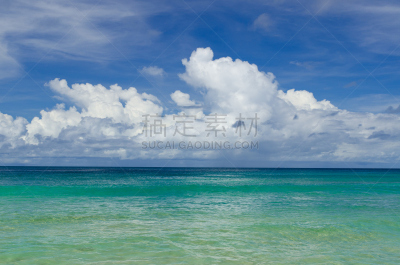 海景,自然美,水,天空,度假胜地,水平画幅,无人,安达曼海,夏天,户外
