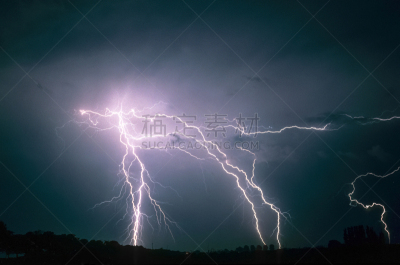 荷兰,雷雨,地形,认真的,中等数量物体,气候,风险,云景,注意高压标志,自然神力